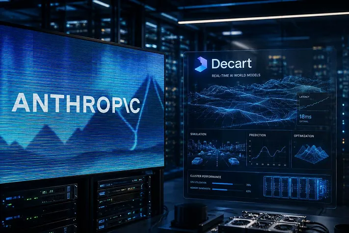 Anthropic обсуждает покупку Decart за $6 млрд