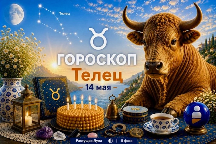 Гороскоп для рождённых 14 мая и день, когда устойчивость выбирает движение