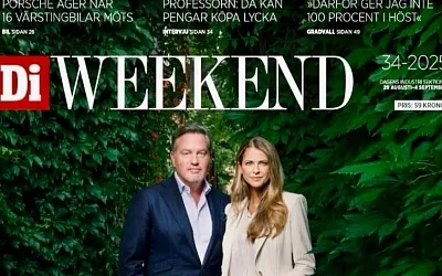 Мадлен Шведская и Крис О’Нил — обложка Di Weekend