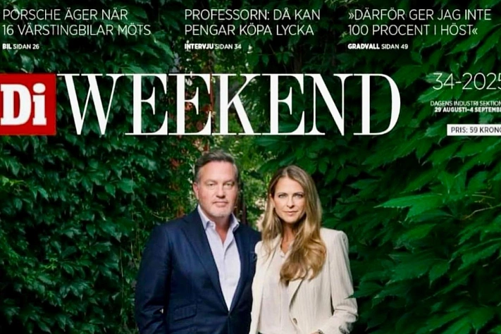 Мадлен Шведская и Крис О’Нил — обложка Di Weekend