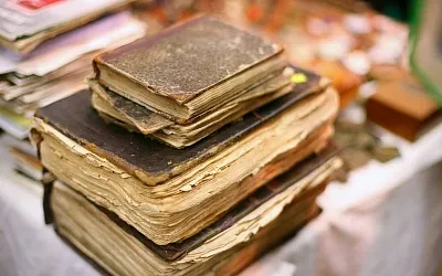 Раритетную 135-летнюю книгу нашли на мусорке в Чите