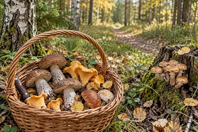 Где искать грибы в Подмосковье сейчас