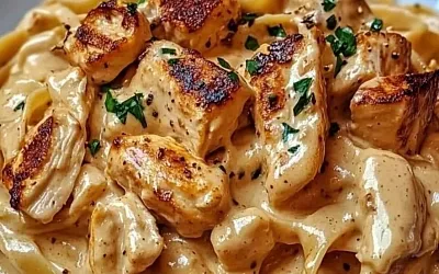 Сливочная паста Cajun с курицей: простой рецепт для уютного ужина