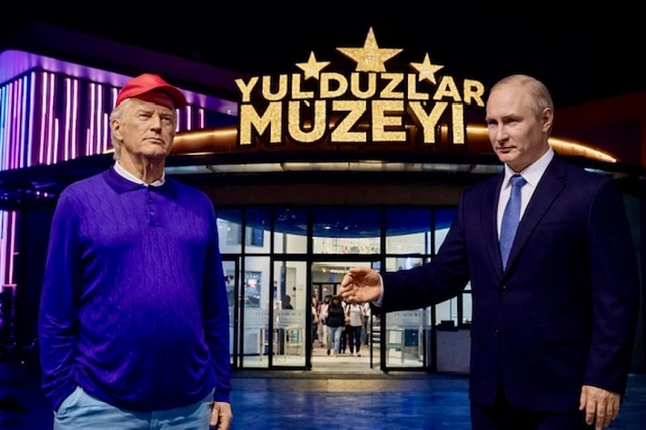 Президенты США и РФ в центре Ташкента-яркая локация для отпуска