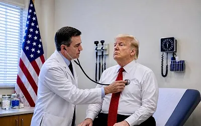 Врач Белого дома снова назвал Трампа здоровым