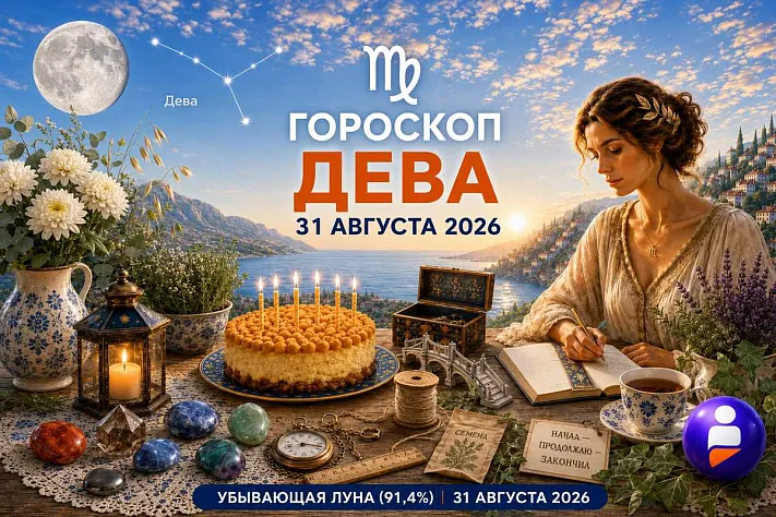 Гороскоп для рождённых 31 августа о терпении и результате