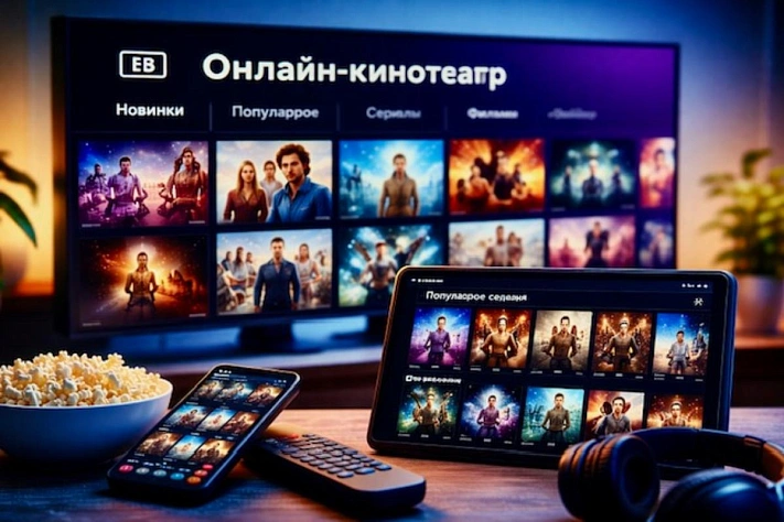 Рынок онлайн-кинотеатров в 2025 году вырос более чем на 40%