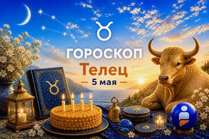 Гороскоп для рождённых 5 мая и день, когда устойчивость просит движения