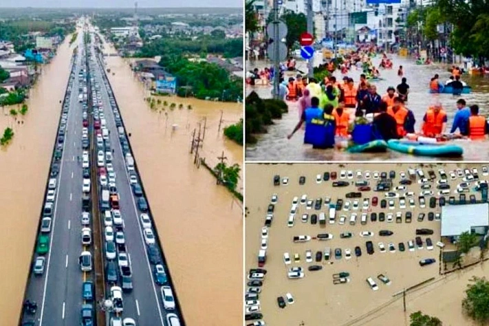 Наводнения в Таиланде унесли жизни десятков человек и затопили юг страны