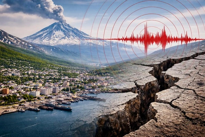 Землетрясение магнитудой 6,3 произошло у берегов Камчатки