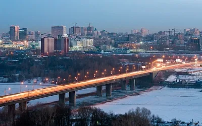 На Димитровском мосту в Новосибирске вводят ограничение скорости