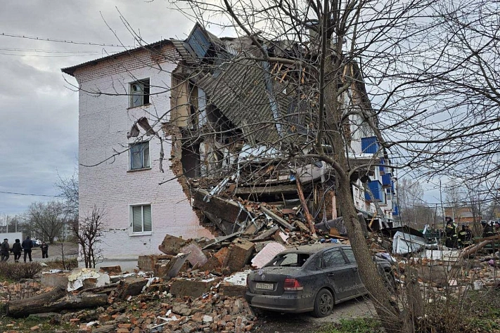 В Тульской области произошёл взрыв газа в жилом доме