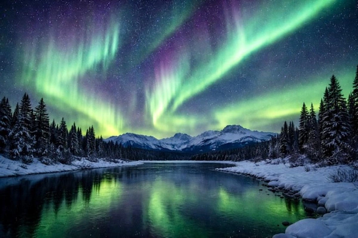 Сияние, которое может вспыхнуть над Америкой в пятницу 13-го