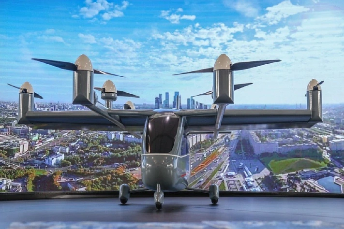 Аэротакси впервые совершило рейс с Манхэттена до аэропорта Нью-Йорка