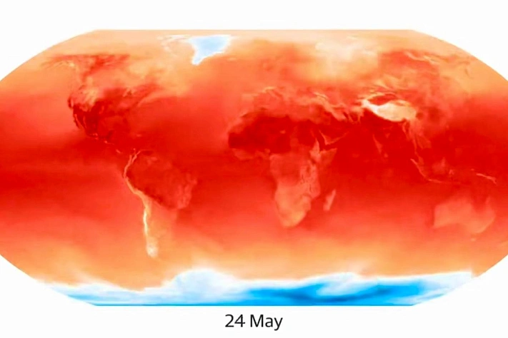 2024 год побил рекорды жары – две трети поверхности Земли оказались под аномальным воздействием