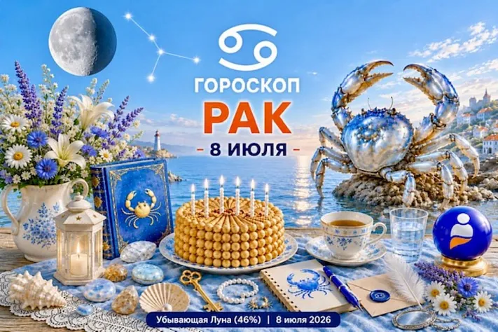 Гороскоп для рождённых 8 июля о тревоге и опоре