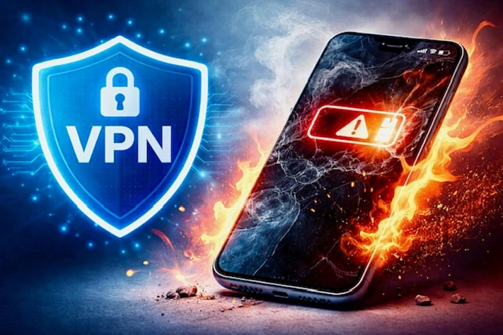 Правда ли смартфон может взорваться из-за VPN