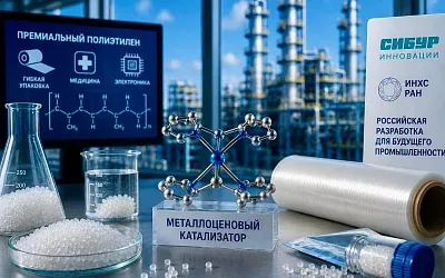 Российский катализатор испытали для нового полиэтилена