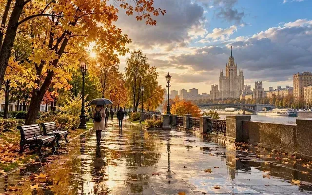 После дождей в Москву к выходным вернётся тепло 