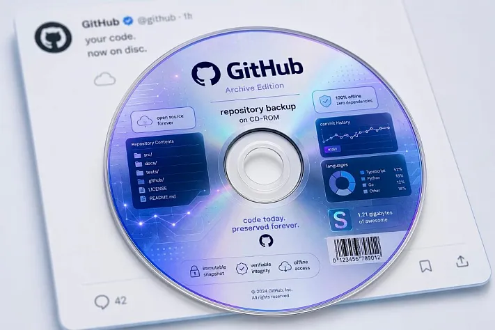 GitHub запишет код разработчиков на CD