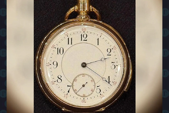 Золотые часы с «Титаника» ушли с молотка более чем за 180 млн рублей
