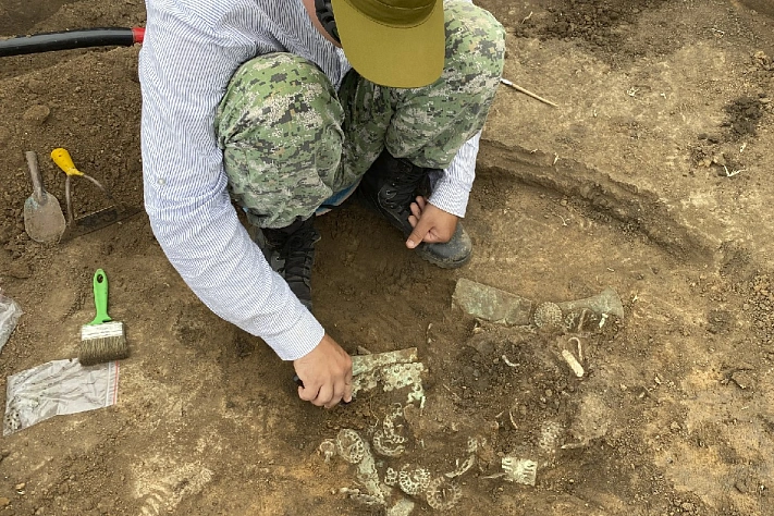 В Оренбургской области нашли древние украшения в зверином стиле