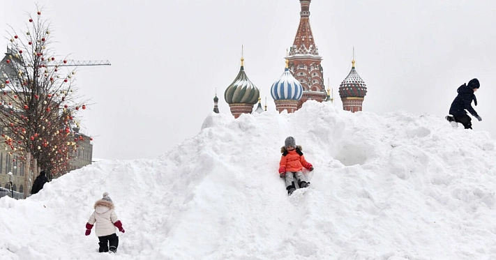 Москва снова побила рекорд по высоте сугробов