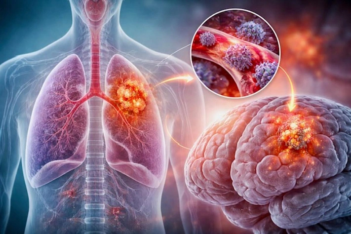 Как рак лёгких проникает в мозг и как учёные пытаются этому помешать