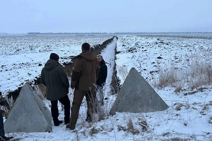 В Курской области арестован предприниматель, ответственный за строительство укреплений на границе