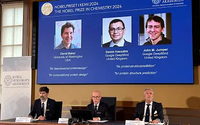 Названы имена нобелевских лауреатов по химии
