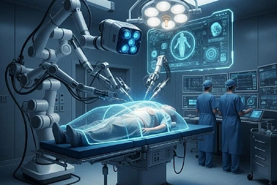 британский хирург провёл дистанционную роботизированную операцию