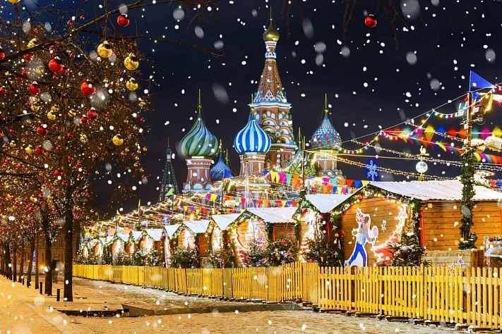 Красная площадь в новогоднюю ночь будет закрыта для посетителей