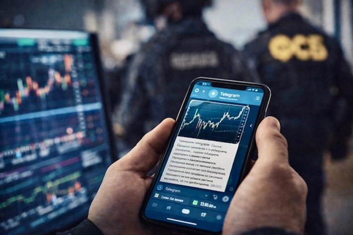Трёх админов биржевых телеграм-каналов отправили под арест