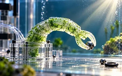 Мягкий робот с водорослями научился хватать предметы
