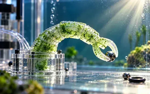 Мягкий робот с водорослями научился хватать предметы