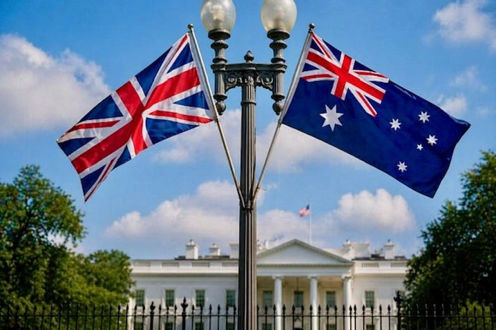 В Вашингтоне перепутали флаги перед визитом Карла III