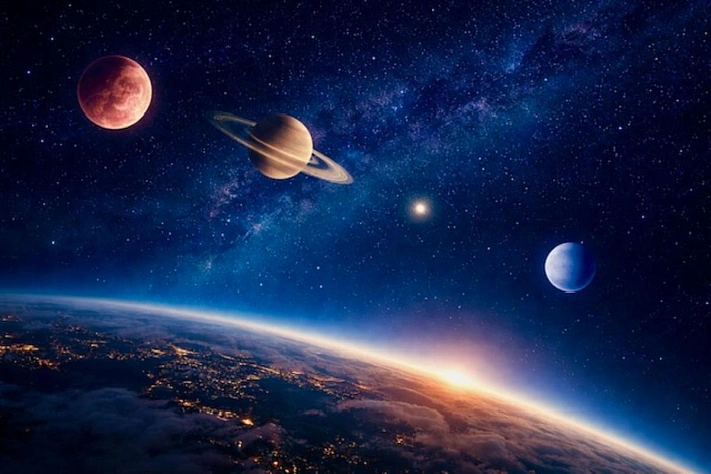 Парад планет 18 апреля окажется скромнее, чем обещают