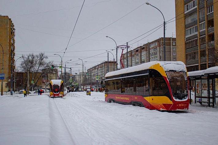 В России начали тестировать первый междугородний беспилотный трамвай
