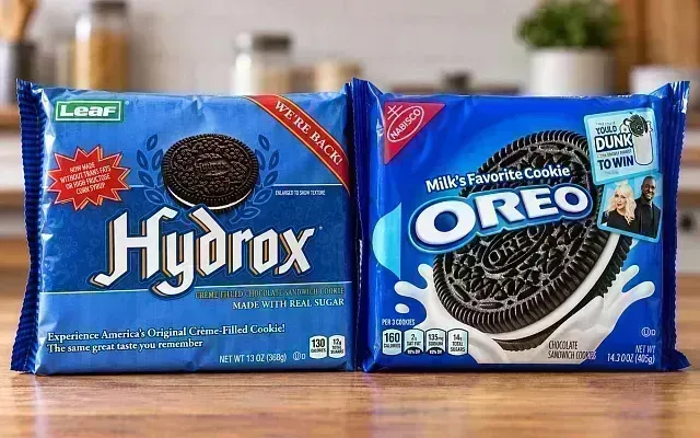 Hydrox появился раньше Oreo и оказался в его тени
