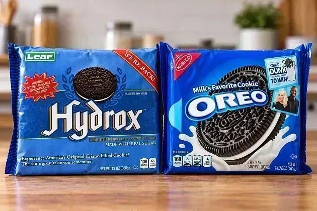 Hydrox появился раньше Oreo и оказался в его тени