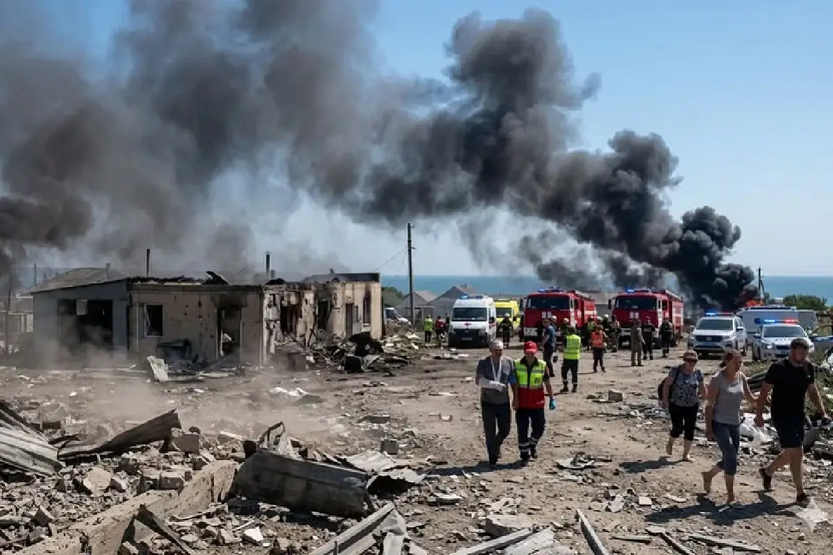 Четыре человека погибли при атаке дронов на Керченскую переправу