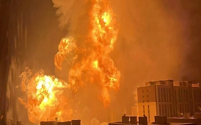 Грузовик с 60 тоннами газа взорвался в столице Монголии