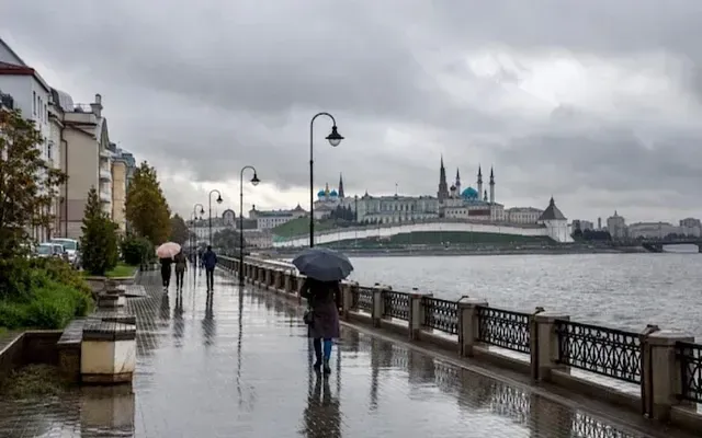 Дожди в Казани начнут отступать не сразу