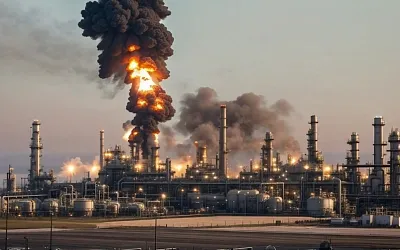 Рекордный спад переработки нефти угрожает топливному рынку России