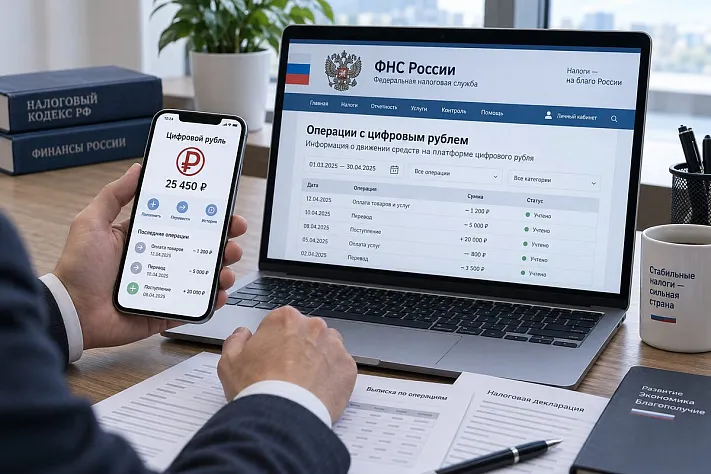 ФНС получит техданные по операциям с цифровым рублём