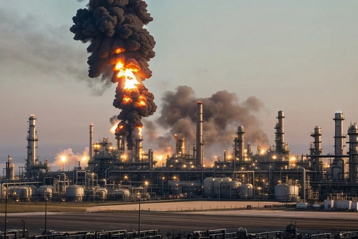 Рекордный спад переработки нефти угрожает топливному рынку России