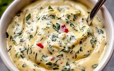 Чимичурри Майо — освежающий соус с ярким вкусом для мяса, бутербродов и овощей на гриле