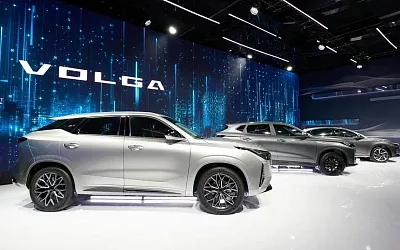 В России представили новые автомобили «Волга»
