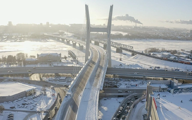 В Новосибирске открыли новый мост через Обь