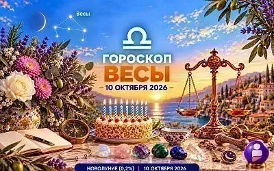 Гороскоп для рождённых 10 октября о начале без обнуления